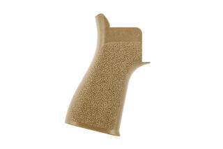 The Tango Down Grip Battlegrip for AR15 rifles features a reduced angle and FDE finish